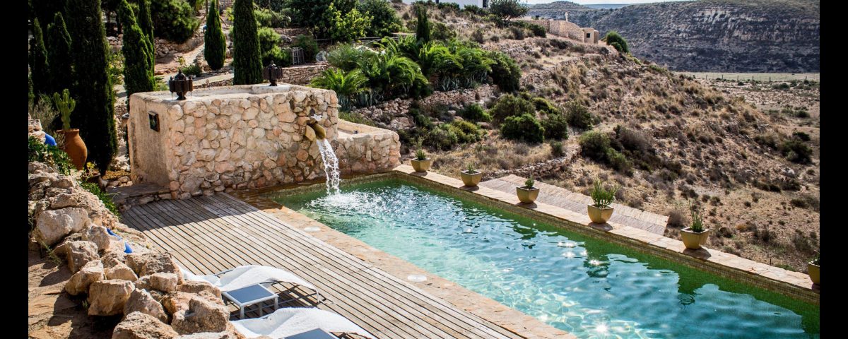 Alojamiento La Joya de Cabo de Gata piscina